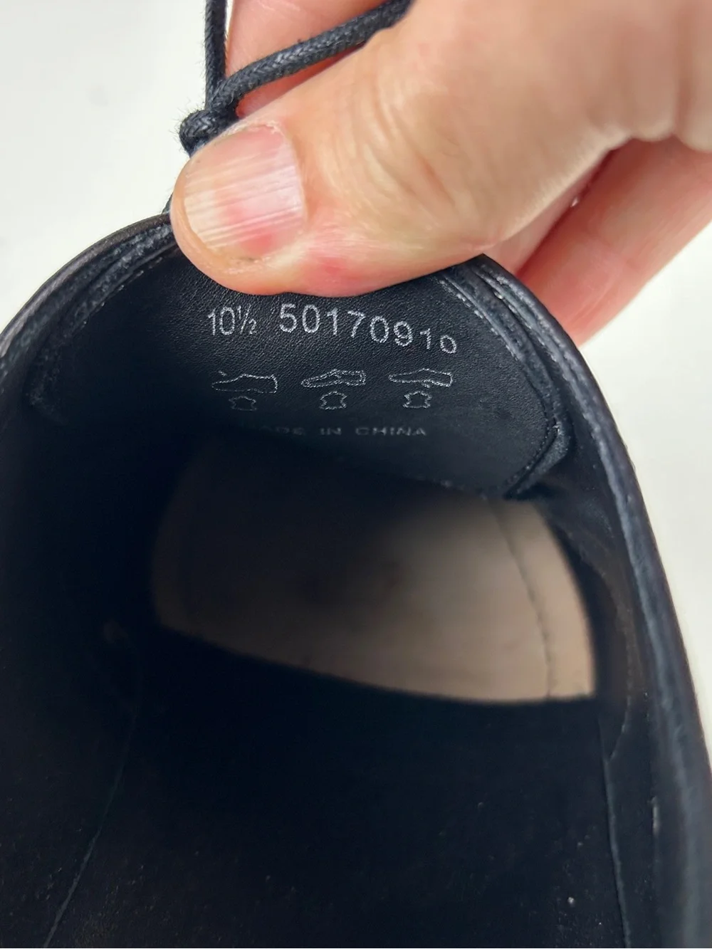 Hugo Boss Shoes Mens Size 10.5 Black Leather Dress 50170910